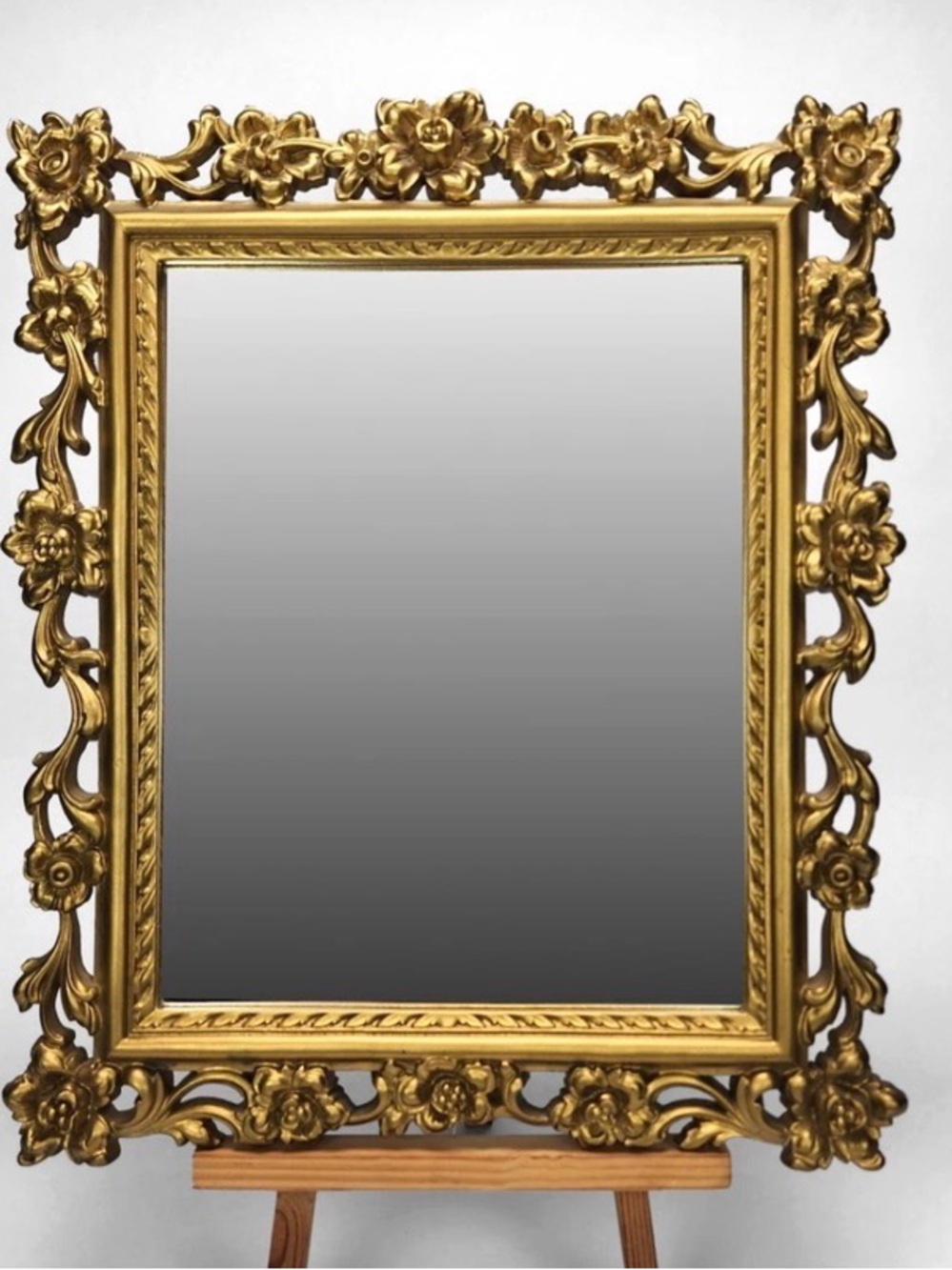 Hollywood Regency Vanity Mirror 13x11”Collectors